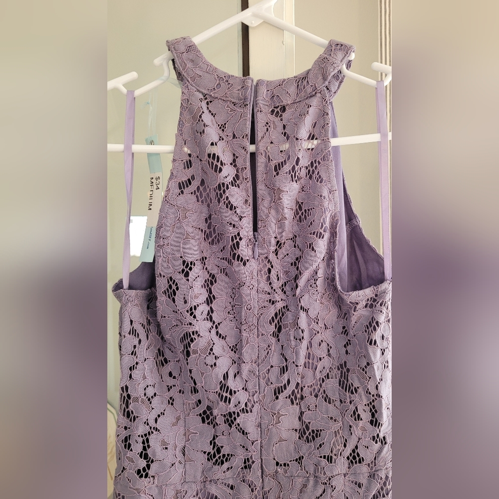 Lace Mini Dress - Picture 2 of 4